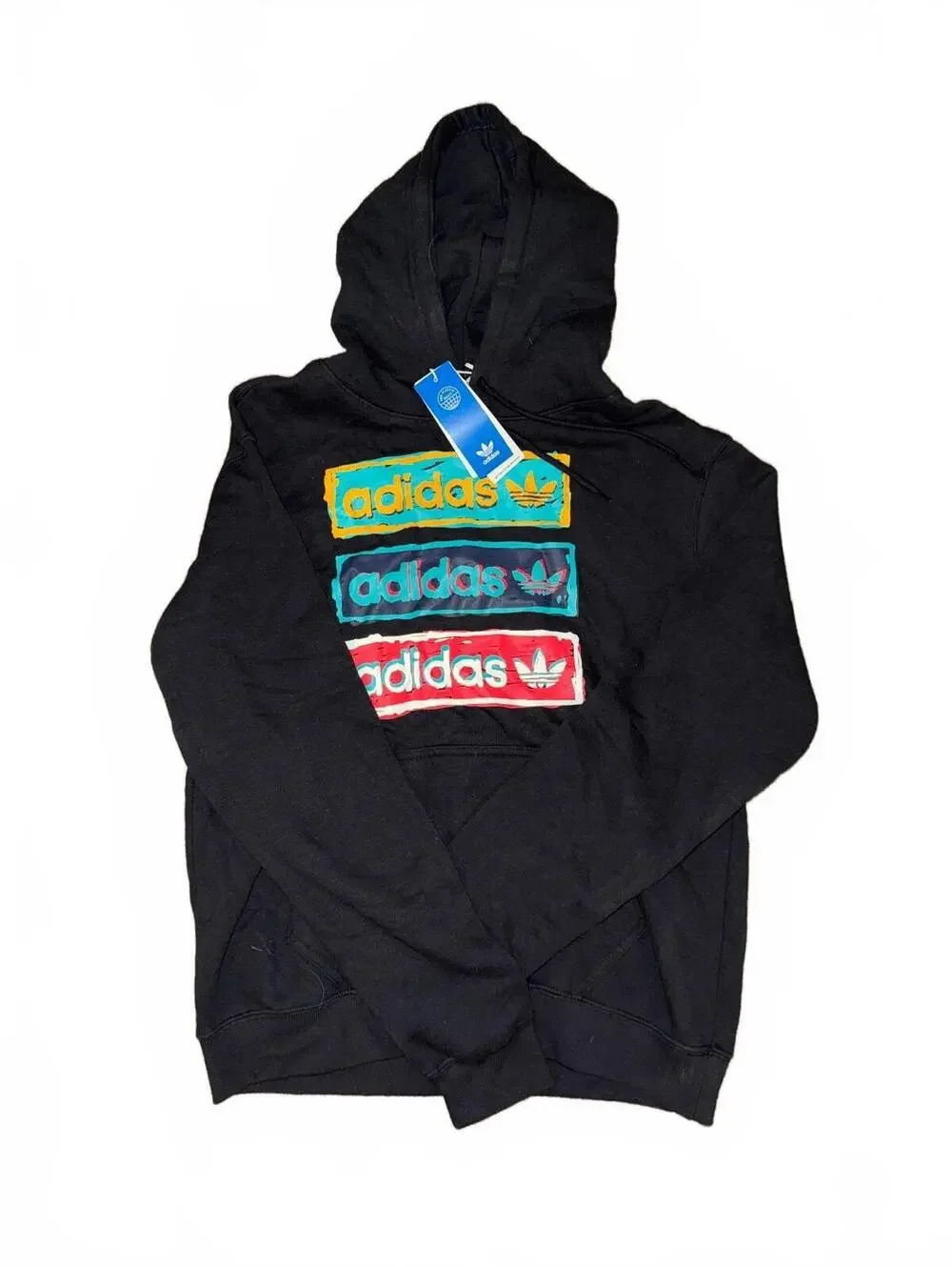 Men’s Adidas Graphic Hoodie Size Medium New With Tags